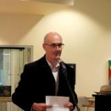 Paul Northam of VAC Gallery, Bendigo giving the opening address