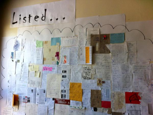 'Listed' at The Comma 2013 Castemaine Fringe Festival
